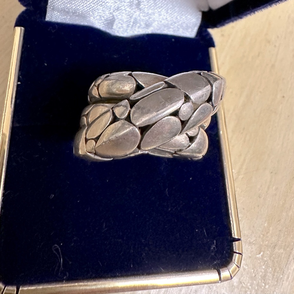 John Hardy Kali Twist Silver Ring